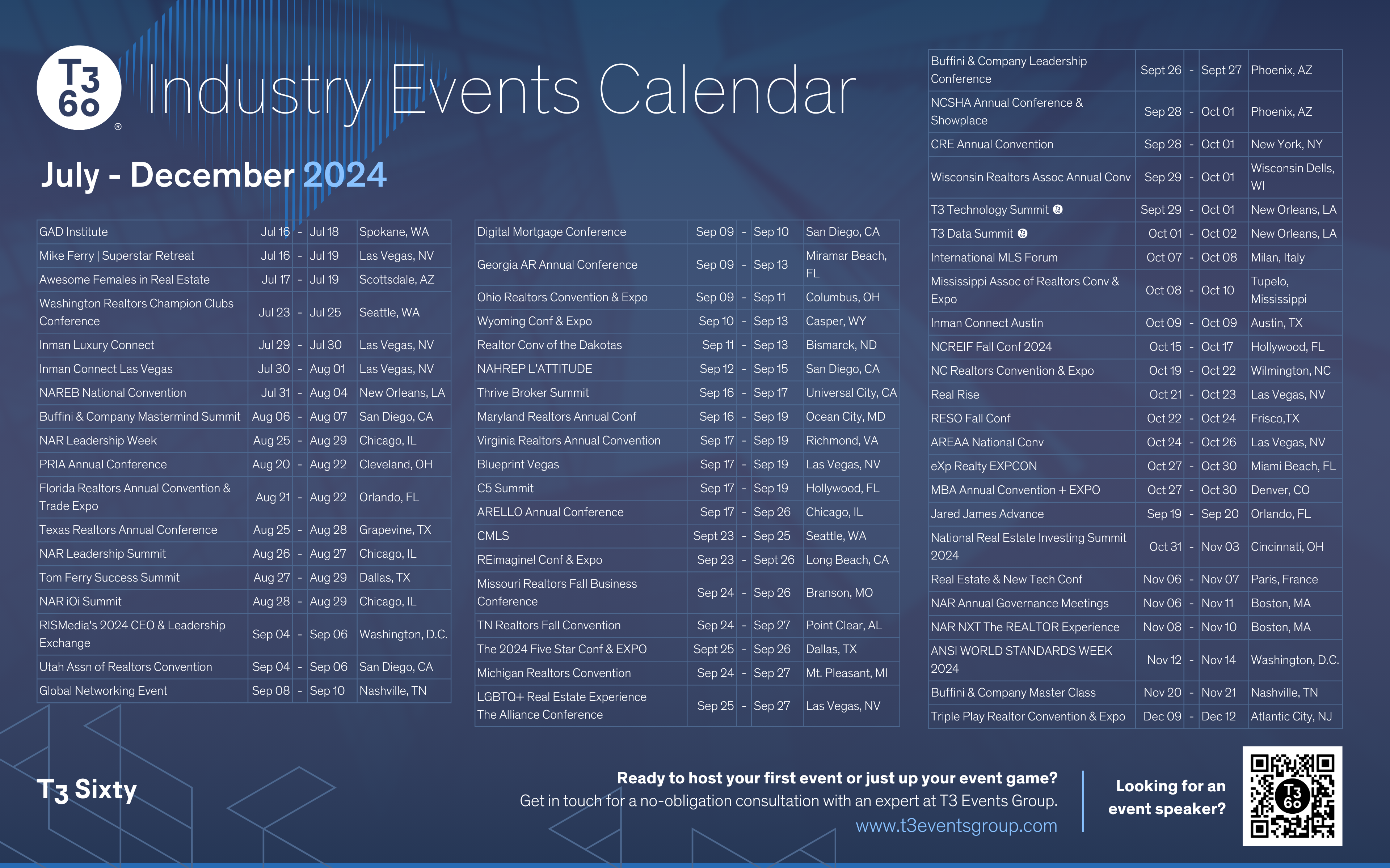 2H 2024 events calendar